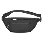 Nicci - Sac banane avec poche avant zippée - Noir-Compartiment principal à fermeture éclair