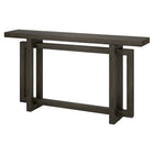 Hudson&Canal - Console Breslow 55" L - Brun aulne-Le plateau de table a une capacité de poids de 50 lb