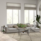 Hudson&Canal - Table d'appoint rectangulaire Ricardo (24 po de largeur) - Bronze noirci-Nettoyer avec un chiffon doux et sec, sans produits chimiques agressifs ni produits de nettoyage abrasifs