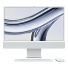 Apple - iMac 24" - Puce Apple M3 - GPU 8 cœurs - 256 SSD - Mémoire unifiée 8 Go - Argent - Anglais-Turbopropulsé Par La M3 – Faites-en plus, plus vite, avec la nouvelle génération de puces Apple. Que vous montiez une présentation ou plongiez dans un jeu immersif, tout s’exécute à vitesse grand V