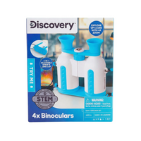 Discovery - #MINDBLOWN Jeu de jumelles 4X pour jeunes explorateurs-Comprend une sangle de cou réglable qui sert également de cache-objectif, ce qui permet aux jumelles d'être toujours prêtes pour l'aventure tout en protégeant les lentilles