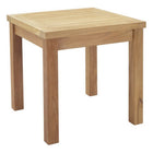 Modway - Marina Terrasse extérieure Teck Table d’appoint - Naturel-Construction en teck massif