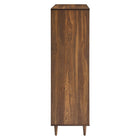 Modway - Vespera 5 tiroirs Poitrine, Noyer-Glissements au pied sans marquer