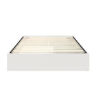 Nexera - Lit de rangement à deux tiroirs Hunter, Blanc-Assemblage et livraison sans souci : Assemblage sans tracas, livraison à votre porte pour une mise à niveau pratique de votre chambre à coucher