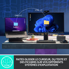 Logitech MX Master 3S - Souris Performante Sans Fil avec Défilement Ultra-Rapide - Blanc-Configuration requise: Récepteur USB Logi Bolt Nécessite un port USB libre Windows 10, 11 ou version ultérieure, macOS 10.15 ou version ultérieure, Linux, Chrome OS