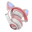 MyBat - Casque Bluetooth Pro Katchy Kitty,  Rose-Cette version prend en charge des profils tels que A2DP, AVRCP, HFP, etc., garantissant la compatibilité avec une large gamme d'appareils