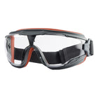 3M - Lunettes de protection à coque antibuée - Monture grise et rouge-La conception enveloppante légère contribue à accroître le confort pour une utilisation durable