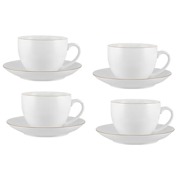 Maxwell & Williams 4 Cappuccino Tasse et 4 Soucoupe | Home Depot Canada