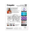 Crayola - Cahier à Colourier pour adultes de 32 p. - Fleurs à gogo-Des pages épaisses et résistantes, idéales pour les marqueurs à base d'alcool, qui réduisent les bavures et garantissent une application fluide de la couleur
