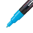 Posca - Marqueurs de peinture à base d'eau - Pointe fine réversible (0,9-1,3 mm) - Couleurs assorties - paquet de 8-La peinture non toxique certifiée ACMI est mélangeable, superposable et diluable.