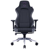 Cooler Master - Caliber X1C Chaise de jeu - Noir-Technologie de refroidissement de qualité supérieure : la technologie de tissu Cool-In utilise des particules de poudre de jade et un fil unique en forme d'étoile pour améliorer la dissipation de la chaleur et la respirabilité, offrant une température de 1 à 2 ° inférieure à celle des chaises de jeu ordinaires. En outre, la technologie du tissu Cool-In résiste aux rayures, à la poussière et est facile à nettoyer.