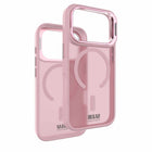 Blu Element - Étui Chromatic Kick MagSafe pour iPhone 17 Pro - Rose-Protection supplémentaire de l'appareil photo avec béquille rabattable pour une visualisation en paysage