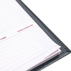 Brownline - 2026 Agenda CoilPro hebdomadaire/mensuel Couverture rigide avec Reliure spirale double - 11 po x 8-1/2 po - Noir - Anglais-Section pour numéros de téléphone et adresses