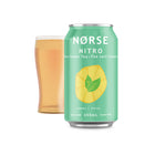 Norse Nitro - Thé infusé à froid, thé vert avec citron - 355 mL - paquet de 12-Ce breuvage froid est stable, il n'est donc pas nécessaire de le réfrigération, mais il est préférable de le servir froid