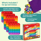The Fidget Game - Bingo ABC!-Développe les compétences d’association, d’attention et de tour de rôle par un jeu de bingo
