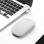 Basic Tech - Souris sans fil SI -blanc-Boutons silencieux