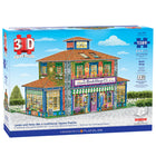 Eurographics - Casse-tête 3D bâtiment librairie - 1389 pièces-Carton recyclé