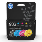 HP - 936 cartouche d’encre - rendement standard - noir, cyan, magenta et jaune - paquet de 4-Noir, cyan, magenta et jaune