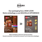 Avery - Étiquettes carrées brun Kraft, imprimées jusqu'au bord, 2 po x 2 po, paq./240 (22486)-10