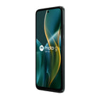 Motorola - Moto G 2025 - 128 Go - Gris forêt - Bell et Virgin Plus-Conception élégante et durable. Profitez d’une conception haut de gamme en cuir végétalien résistante aux éclaboussures avec du verre Corning Gorilla 3