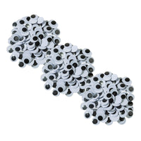 Creativity Street - Yeux Wiggle - Noir - 20 mm - 3 Paquets de 100-Taille : 20 mm