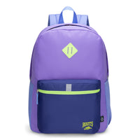 Roots - Sac à dos avec compartiment pour ordinateur portable de 15,6 pouces - 34 L - Lilas-Durable : Fabriqué en polyester recyclé pour un design durable.