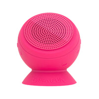 Speaqua - Haut-parleur portatif Bluetooth étanche Barnacle Pro 2,0 avec stockage intégré (2 000 chansons) - Pitaya-la sortie audio haute performance 5 watts produit des basses profondes et un son dynamique