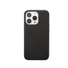 General Supply Goods + Co Vegan Leather Case with Metallic Buttons and MagSafe Compatible for iPhone 13/13 Pro - Black-Pour iPhone 13/13 Pro