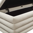 Modway - Mezzo Rembourré Performance Velvet Établi de rangement - Amande-9