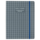 General Supply Goods + Co - Planificateur hebdomadaire - Bleu-Planificateur hebdomadaire couvrant une période de 18 mois