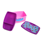 Danawares - Boîte à déjeuner Dreamworks Gabby's Dollhouse avec plateau - 1100 ml-Utilisation polyvalente : idéale pour l'école, la crèche, les pique-niques, les voyages et bien d'autres occasions, elle permet à votre enfant de prendre ses repas dans une ambiance de super-héros