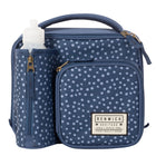 Renwick - Sac à lunch avec bouteille d'eau - motif floral-Sac à lunch isolé en PEVA avec extérieur en polyester