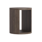Manhattan Comfort - Table d’appoint contemporaine Alure 20" - Noyer-Finition stratifiée à effet bois qui apporte profondeur et attrait contemporain