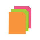 Astrobrights - Papier couverture 65lb - 8,5 po l x 11 po H - Puissance Audacieux - 3 couleurs - Paquet de 150-Le papier cartonné coloré Neenah Astrobrights est idéal pour l'artisanat, les projets scolaires, le scrapbooking, les invitations et bien plus encore