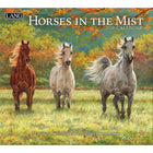 Lang - 2026 Chevaux Dans La Brume Calendrier Mural Deluxe Mensuel - 30,5 cm l x 30,5 cm H - Anglais-12 images en couleur (janvier - décembre 2026)