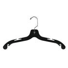 Cintres supérieurs lourds d’Eddie’s Hang–Up Display Ltd., 17 po, noirs, paquet de 100-Cintre supérieur de 17 po