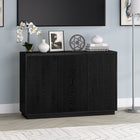 Hudson&Canal - Table buffet Alston 48" L - Grain noir-Caractéristiques assemblage facile