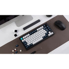 Keychron - Q1 Max Interrupteur interchangeable RGB rétroéclairé version bouton - Interrupteur banane - Noir-Compatibilité complète avec macOS, Windows, Linux et autres principales plateformes