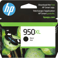 HP 950XL Cartouche d’encre noire à rendement élevé d’origine (CN045AN)-Couleur: Noir
