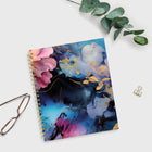 Blueline - 2026 Agenda hebdomadaire/mensuel Midnight Floral avec Reliure spirale double - 11 po x 8-1/2 po - Trilingue-10