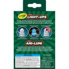 Crayola - Mini Ami-lumi pingouin-Décorez votre pingouin : dessinez un motif, illuminez le pingouin, puis essuyez-le avec un chiffon humide pour recommencer