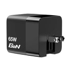 Verbatim - Chargeur GaN 65 W avec câble rétractable-La technologie GaN au nitrure de gallium offre une charge puissante, rapide et efficace, tout en générant moins de chaleur. Plus petits et plus légers que les chargeurs traditionnels à base de silicium, les chargeurs GaN sont ultra-portables et parfaits pour les déplacements