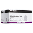 Coastwide Professional - Sacs à ordures - tout usage - 20 po l x 22 po L - transparents - Paquet de 500-Très résistants aux perforations et aux déchirures