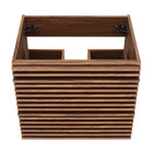 Modway - Render Support mural de 24" Armoire de toilette de salle de bain (lavabo non inclus) - Noyer-8