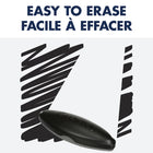Quartet - Tableau magnétique effaçable à sec combiné - 11" x 16" - Sans cadre-ACCESSOIRES INCLUS : Comprend un marqueur effaçable à sec noir Quartet Rewritables avec capuchon magnétique et brosse à effacer intégrée, 3 punaises et 1 aimants. Ces accessoires améliorent la fonctionnalité du tableau pour votre commodité. 