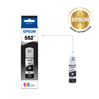 Epson - T552 Bouteille d’encre - Capacité standard - Noir-Flacon de 70 ml
