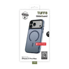 TUFF8 - Étui GlideGuard Mag Bleu iPhone 17 Pro Max-Bords surélevés : offrent une protection supplémentaire à la fois pour l'écran et l'appareil photo, protégeant les zones clés des impacts
