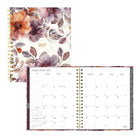 Blueline - Agenda Mensuel 17 Mois D’Août À Décembre - 9 1/4 po H x 7 1/4 po l - Motif Floral - Bilingue-17 mois, d’août à décembre