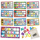 Headu - Bingo tactile Montessori Lettres et mots - Ensemble de 133-Apprendre à écrire