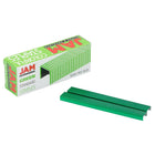 JAM Paper - Agrafes colourées - format standard - vert émeraude - Paquet de 5000-Ces agrafes colourées sont le meilleur moyen d'ajouter une touche colourée aux mémos, présentations, travaux de classe, paquets et plus encore